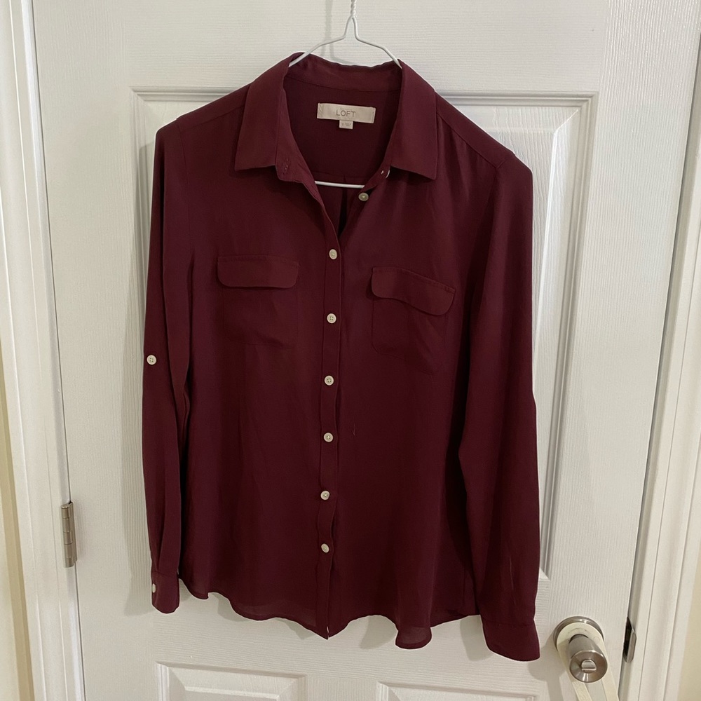 Loft size Small button down
